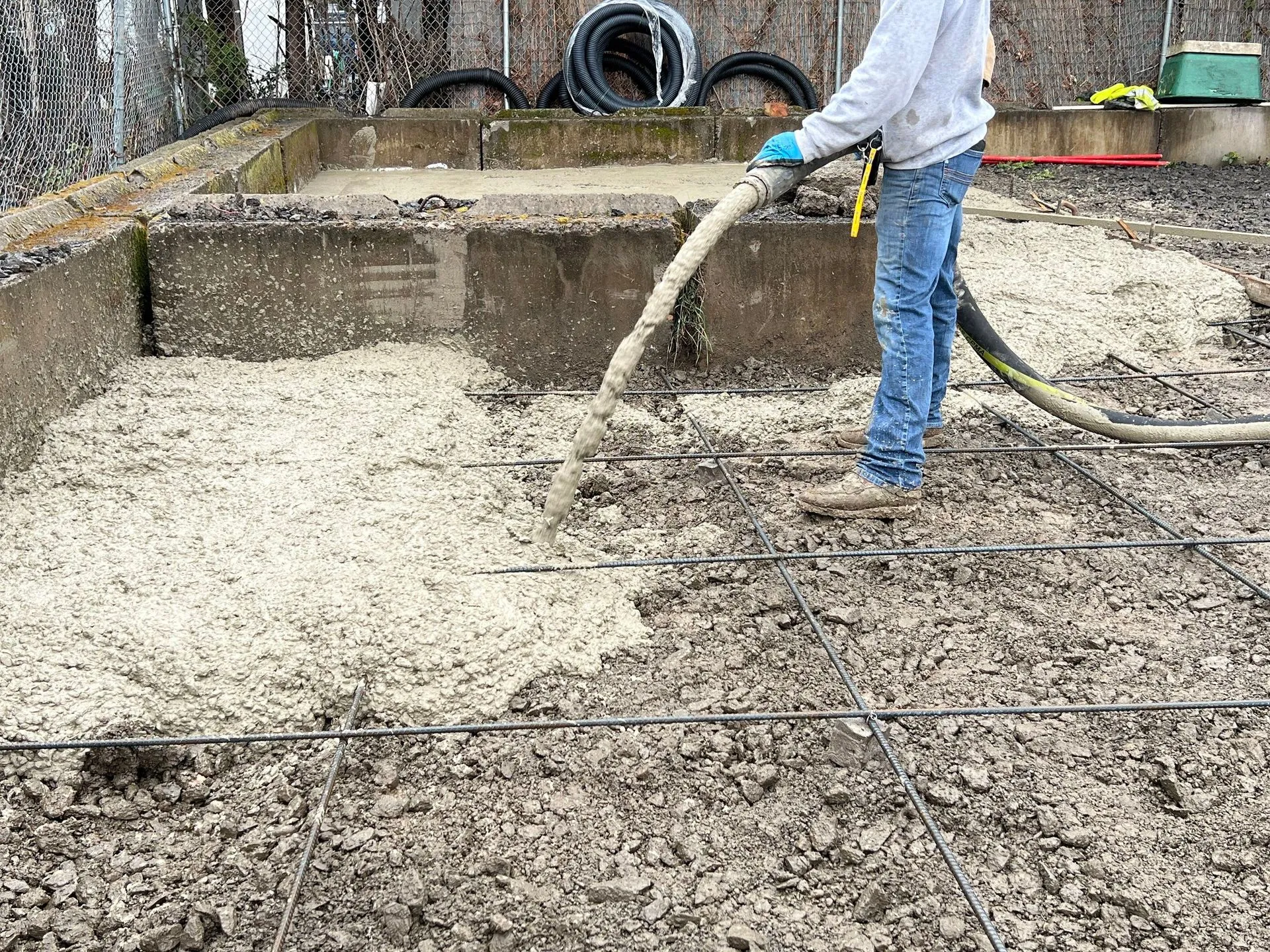 Foundations First Northwest offers quality cement and shotcrete pump services